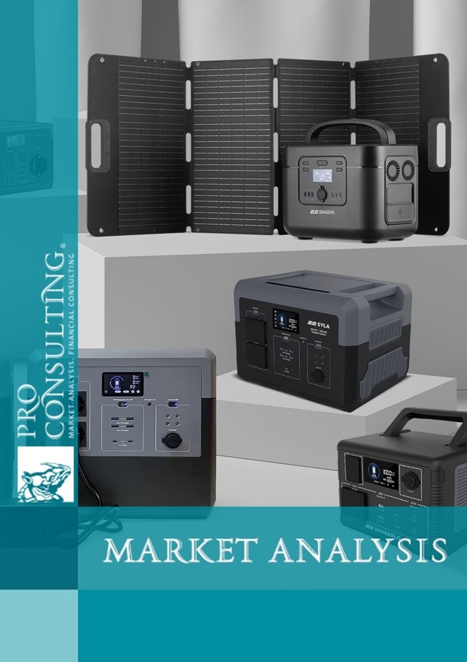 Market research report on charging stations in Ukraine. 2024 year